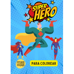 Super Héroes para colorear