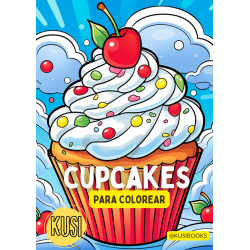 Cupcakes para colorear